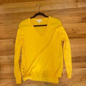 Micheal khors yellow sweater never worn